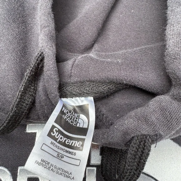 Supreme x The North Face Metallic Logo Hooded Sweatshirt (NF0A3RTSFN4)size Small